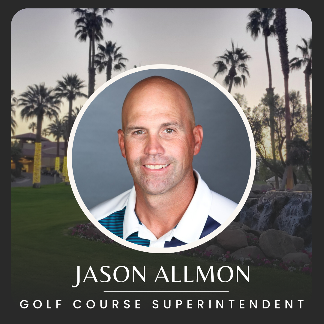 Headshot of Golf Course Superintendent, Jason Allmon.